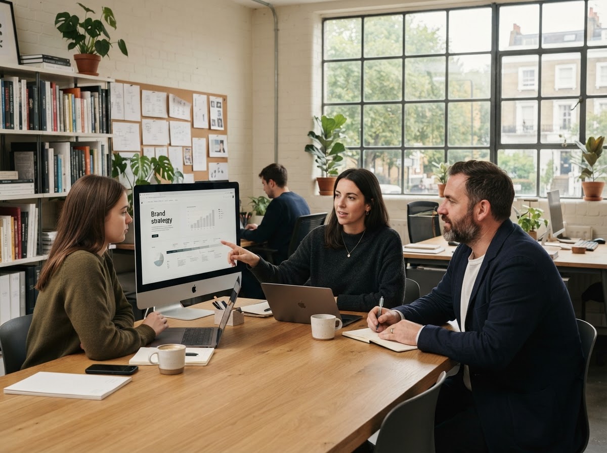 Contento analyst reviewing portfolio strategy data on screen